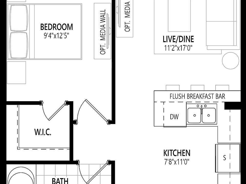 NPB1 - 1 Bedroom Den