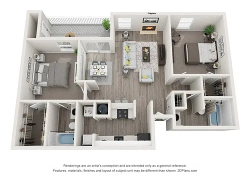 Floor plan Oak