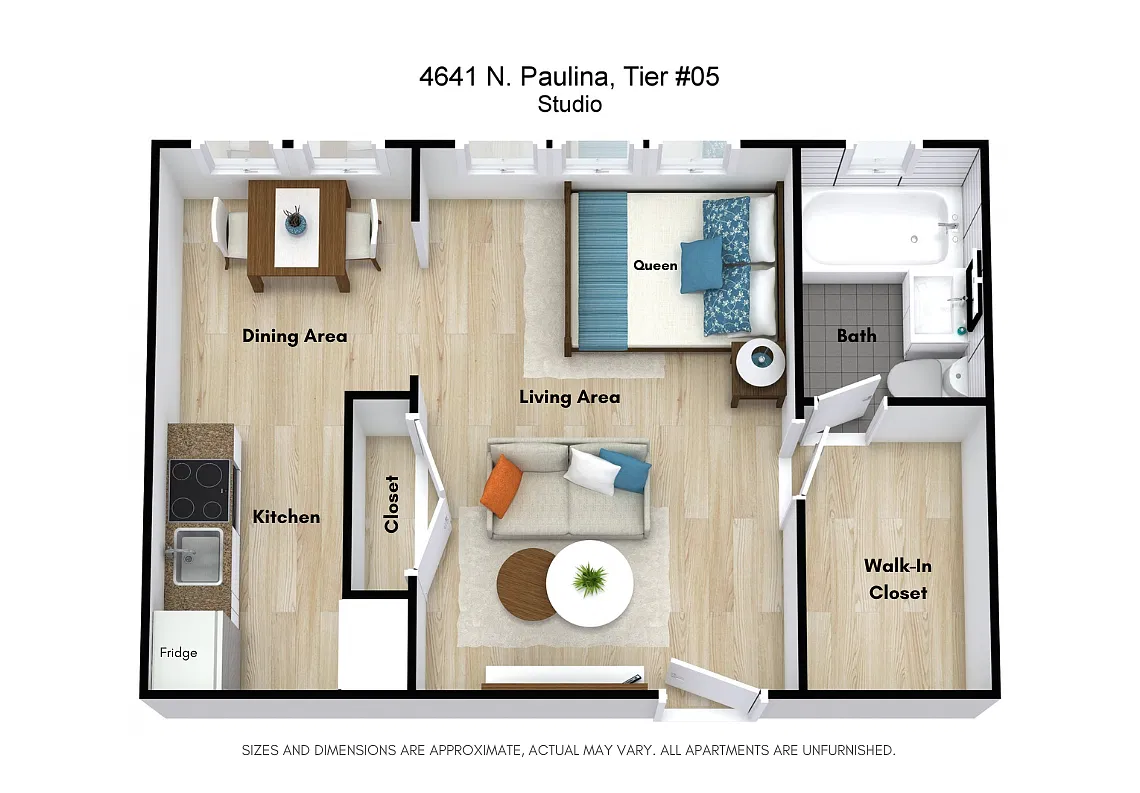 Floor plan Studio
