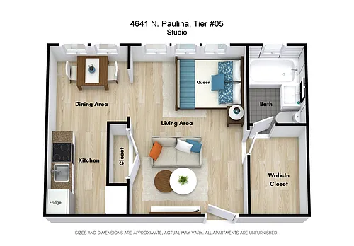Floor plan Studio