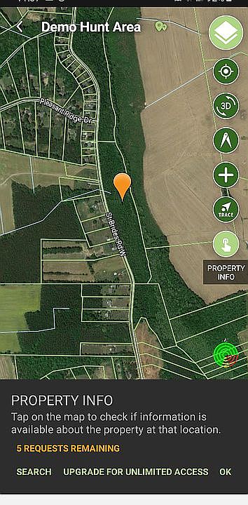 16 +/- acre wooded lot. 