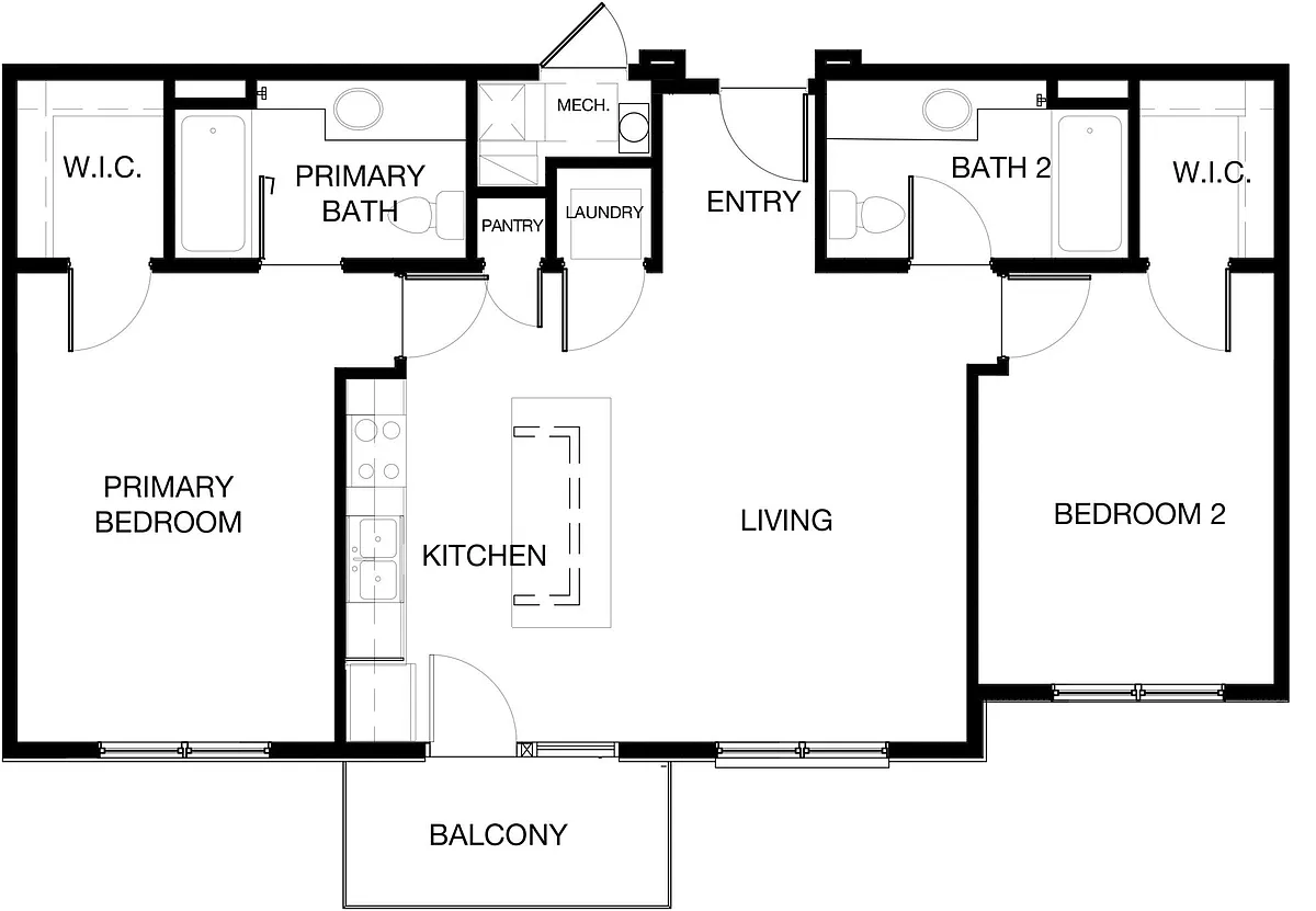 Floor plan The Narrows