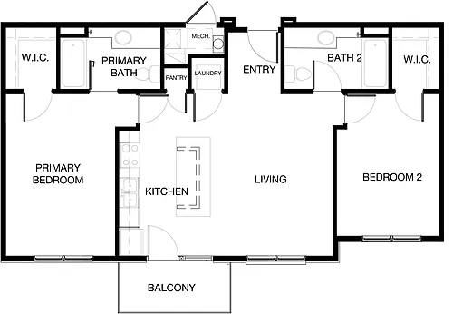 Floor plan The Narrows
