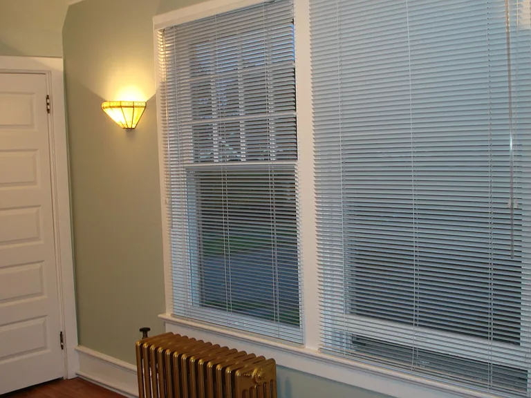 Second Bedroom Windows
Closet Door to left of photo