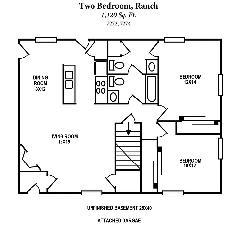 Floor plan 7274