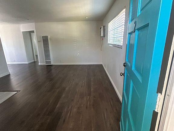 View from entry into apartment - Main living area