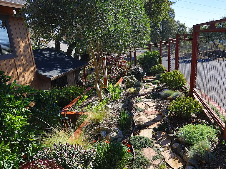 Front garden