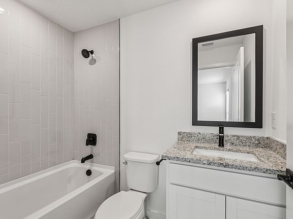 Get ready for your day in the master bathroom