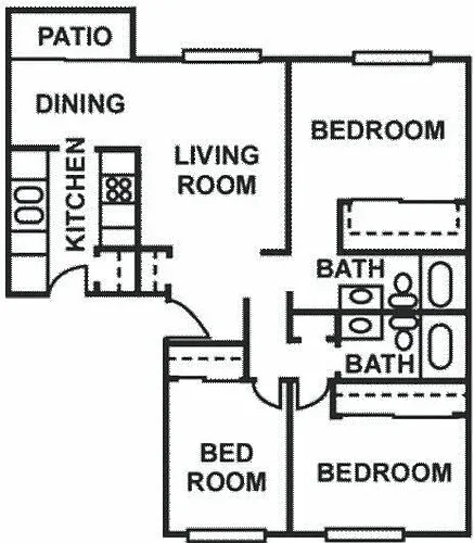Floor plan E
