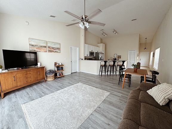 Family Room looking into Kitchen
