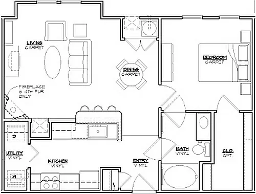 Floor plan Jefferson