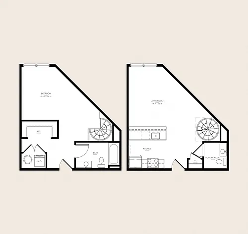 Floor plan Unit F Duplex