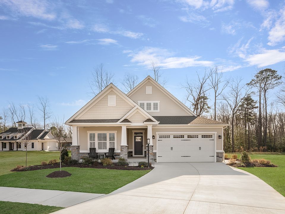 Palladio with Finished Basement Covered Porch