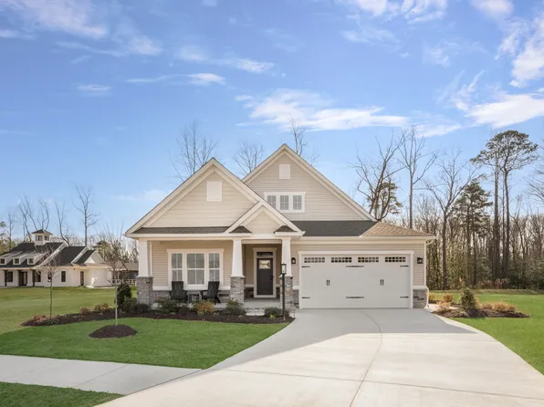 Palladio with Finished Basement + Covered Porch Plan, Carriage Trails