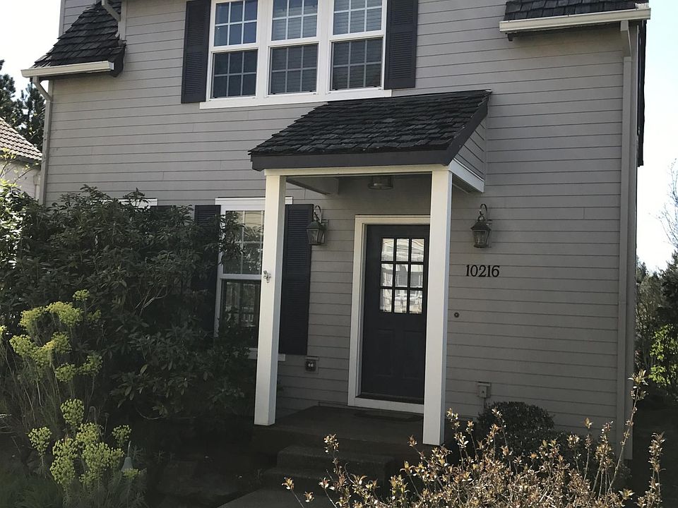 East facing front entrance