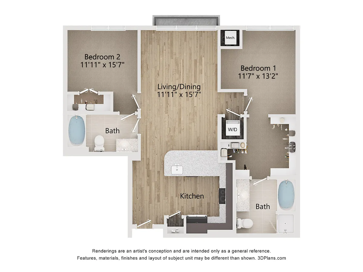 Floor plan B1