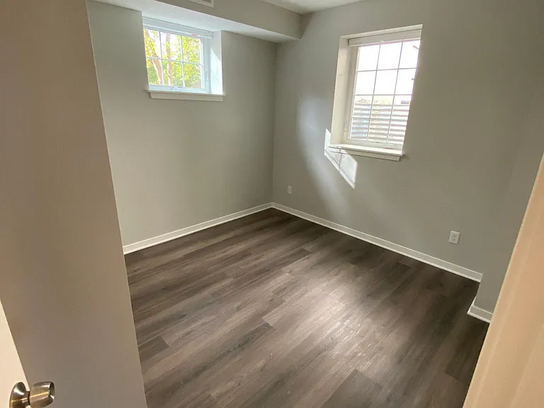Luxury vinyl plank flooring throughout