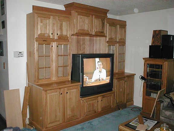 Hickory Entertainment Center