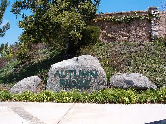 Autumn Ridge Gated Entry