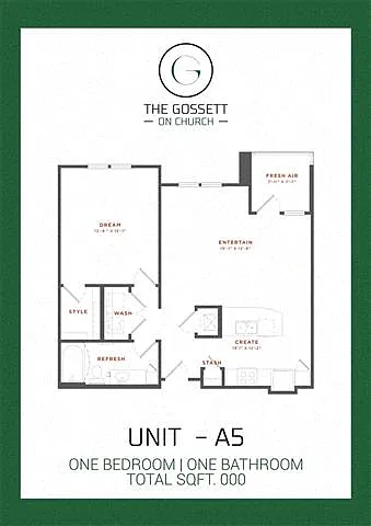 Floor plan The Eleventh (A5)