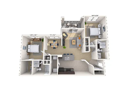 Floor plan Stirling