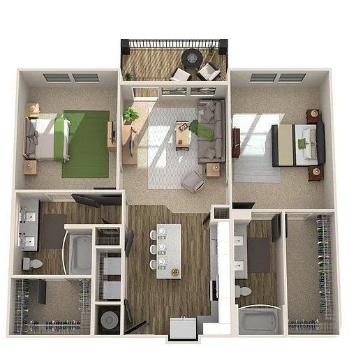 Floor plan B1