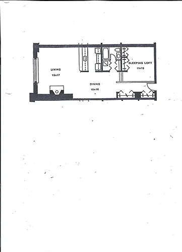 Floor plan Island