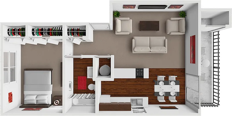 Floor plan APPLEBURY