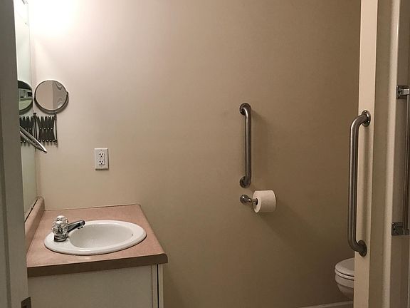 Handicapped equipped bathroom