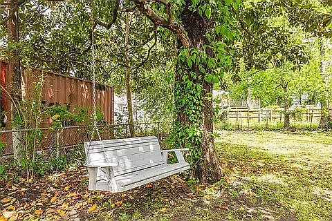 Backyard swing