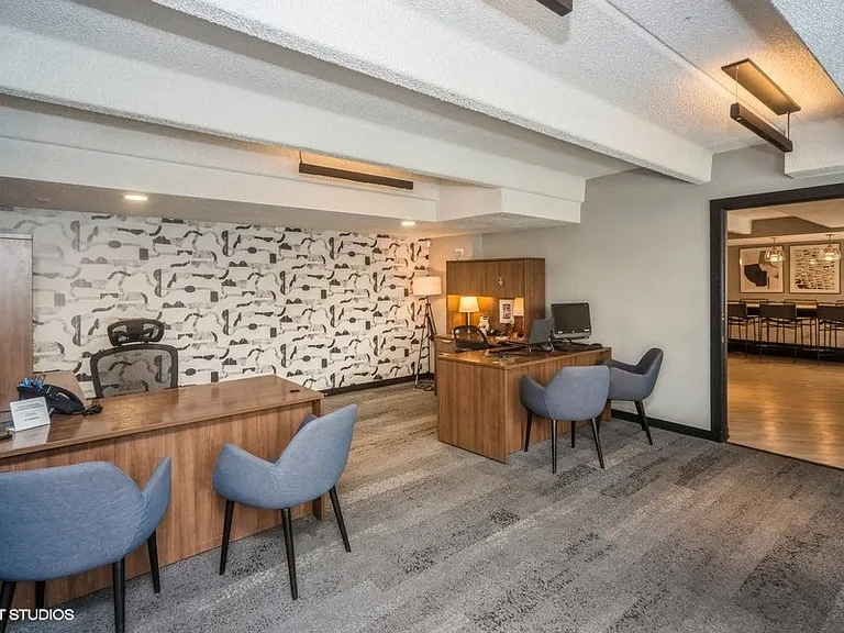 Our lovely leasing center