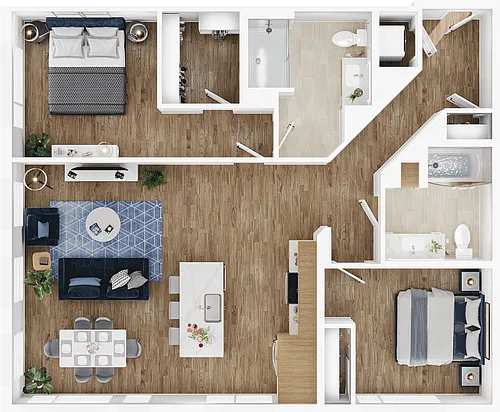 Floor plan B32