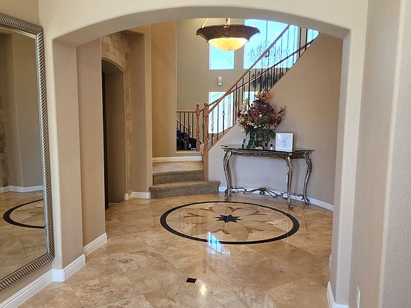 Marble Entry. Marble, wood, and premium carpets throughout this mansion.