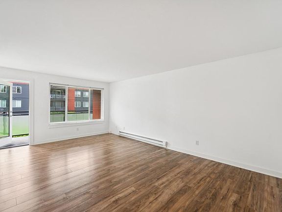View of living room from front door