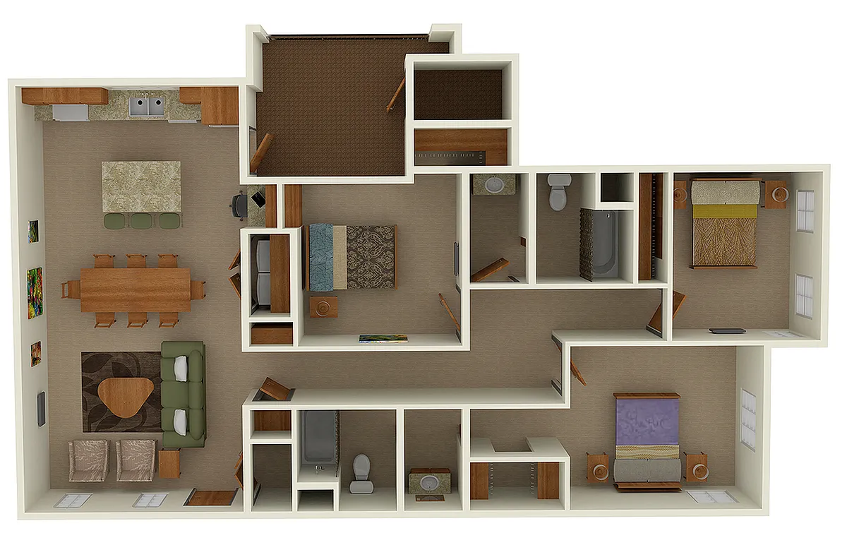 Floor plan C1