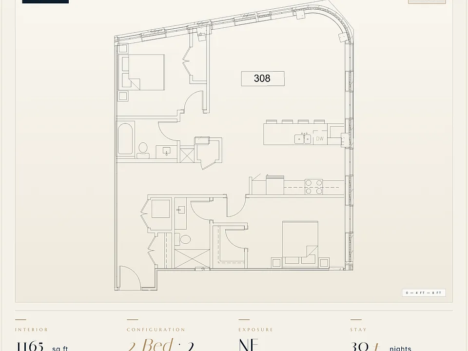 16 Kings Wharf Pl #308