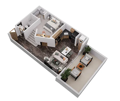 Floor plan EWBB