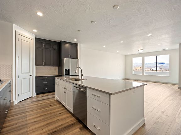 Kitchen and Living Space