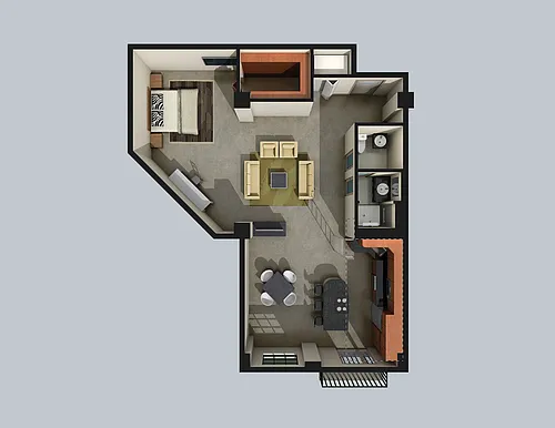 Floor plan A13