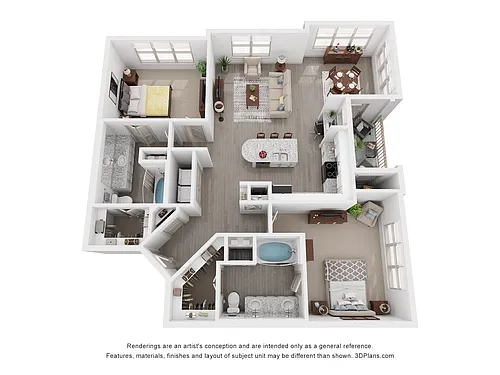 Floor plan B7