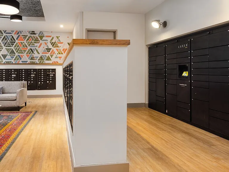 On-site package lockers