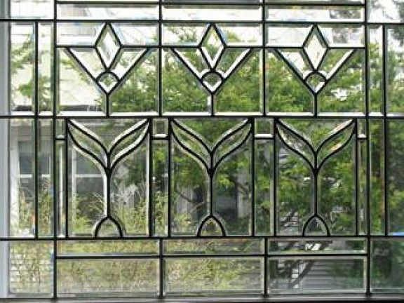 Leaded glass windows