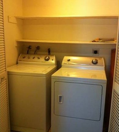 Washer and Dryer in Unit