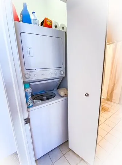 In unit washer/dryer
