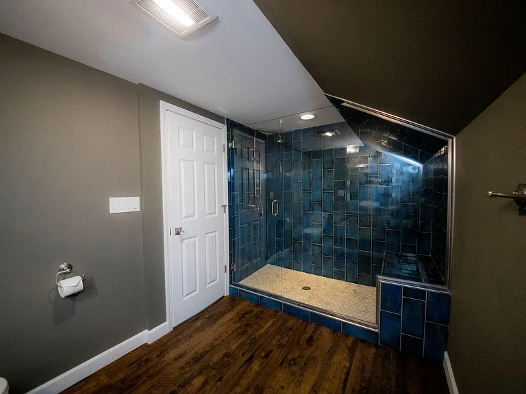 Bathroom #3 - ensuite to master bedroom. Huge shower complete with rain head and body jets!