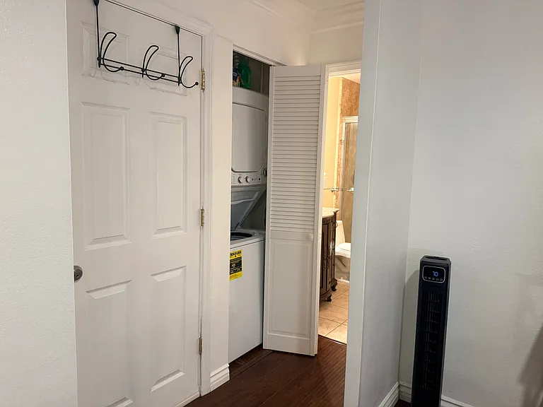 In-Unit Washer and Dryer (Note that the door is sealed off from the main home)
