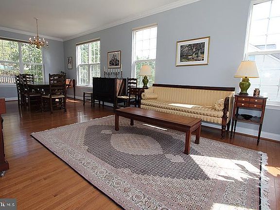 Lots of natural light in the spacious living room