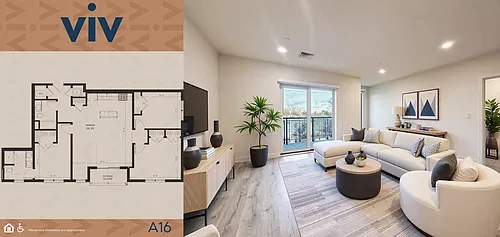 Floor plan 208 - Work Force Housing 100
