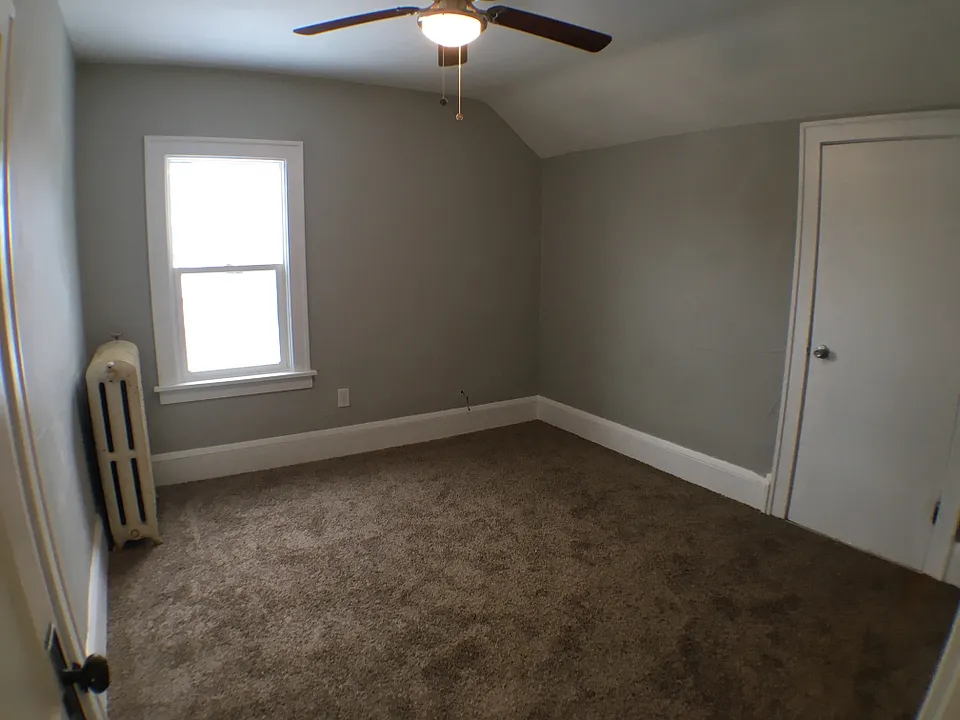 Unit 2 Bedroom #1 with porch