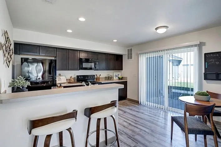 Elegant Kitchen and Dining Area